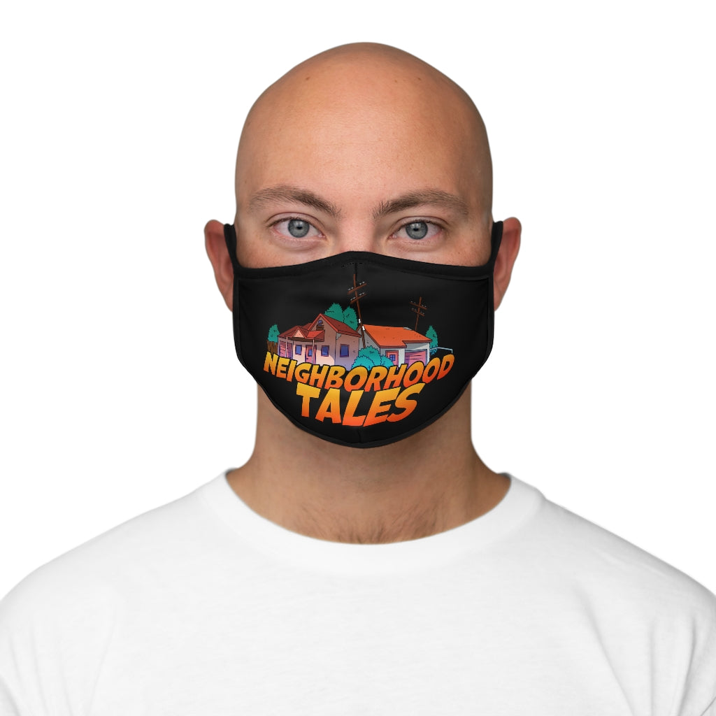 Neighborhoodtales Fitted Polyester Face Mask